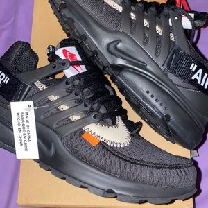 Nike Off-White Prestos Size 9 High Quality
